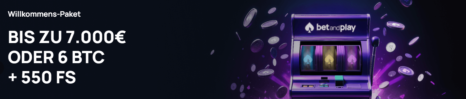 Betandplay Willkommenspaket