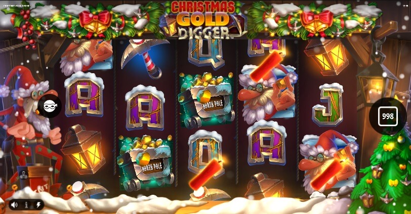 Maximaler Gewinn bei Christmas Gold Digger.