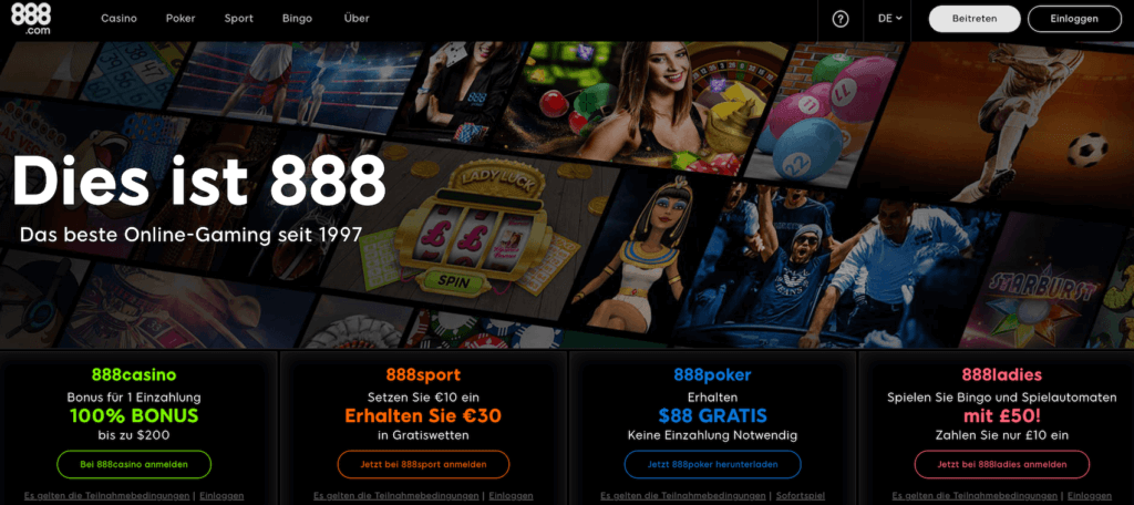 Wie bereits erwähnt, kann die Casino-Seite bezüglich der Bonusinformationen etwas verwirrend sein. Es gibt zwar ein Menü zu laufenden Aktionen, doch Reload-Boni oder Echtgeld-Rennen konnten ich darin nicht finden.