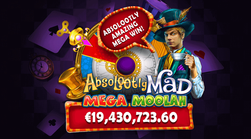 Mega Moolah Rekord Jackpot - 19.430.723,60 €