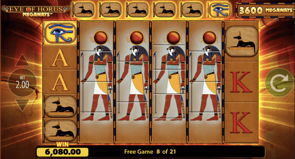 Die Megaways-Variante des klassischen Slots sorgt für mehr Action, größere Gewinnchancen und macht somit das Spielvergnügen einzigartig. Zudem ist die Volatilität moderat und nicht so stark ausgeprägt wie beim Vorgänger, was lange Durststrecken in der heißen ägyptischen Sonne minimiert.