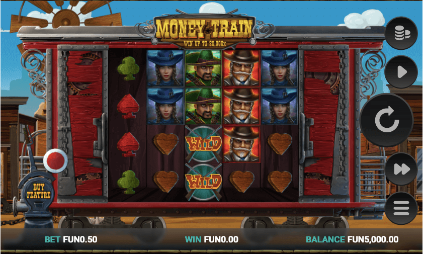 Bei Money Train können Sie im Wilden Westen die großen Gewinne einstreichen...