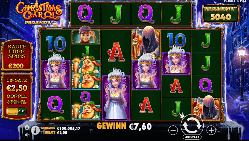 Weihnachtslieder Megaways Slot