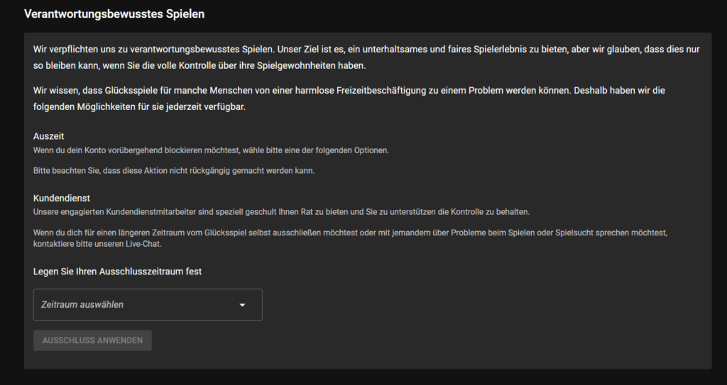 An jedem Dienstag gibt es in diesem Online-Casino 20 Freispiele.