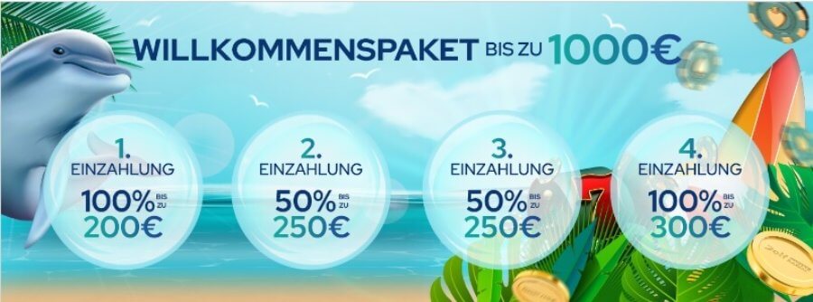 Dolfwin Willkommensangebot