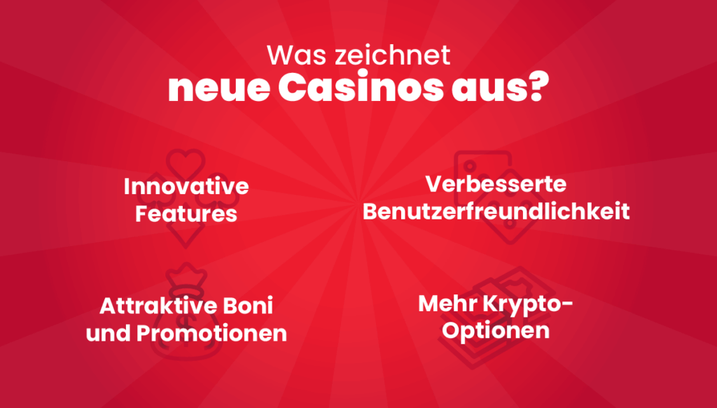 Neue Casinos Infografik