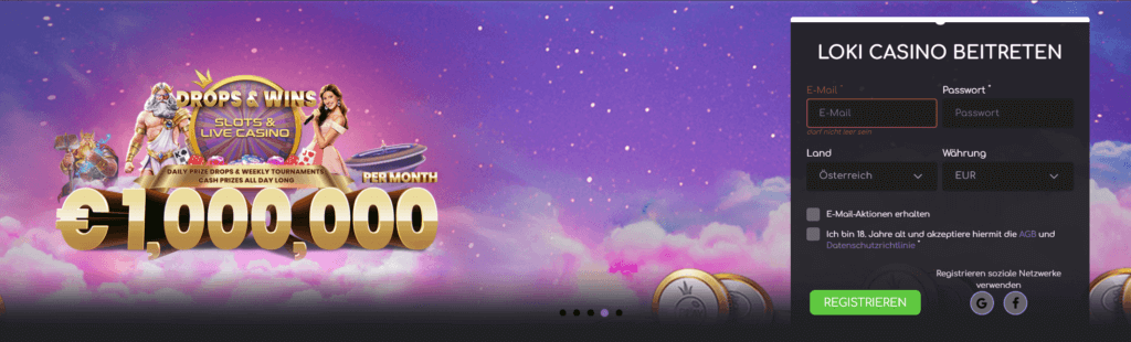 Top-Angebote im LOKI Casino, denken Sie daran, Ihren Bonus-Code nicht zu vergessen!