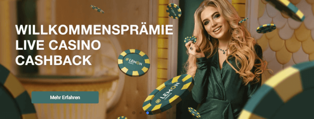 Der spezielle Willkommensbonus für das Live-Casino.