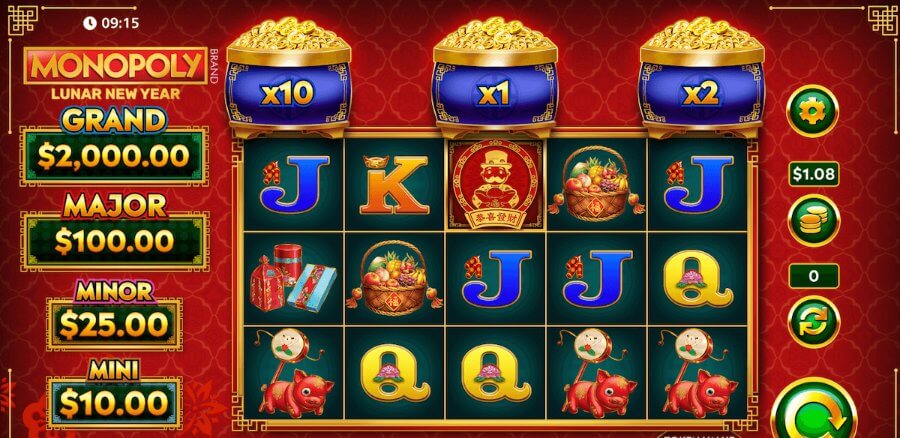 Monopoly Lunar Jahr Slot