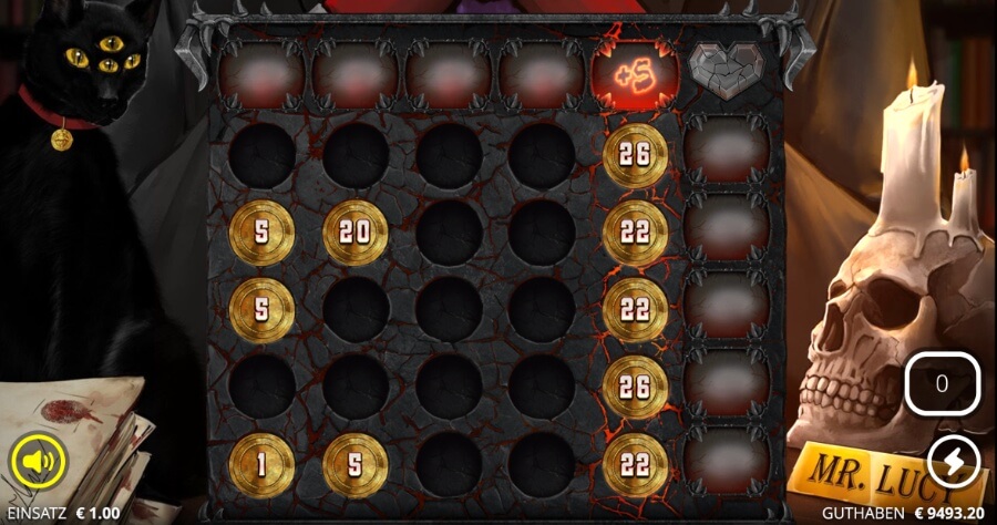Multiplikatoren im Bonusspiel bei Devil’s Crossroad