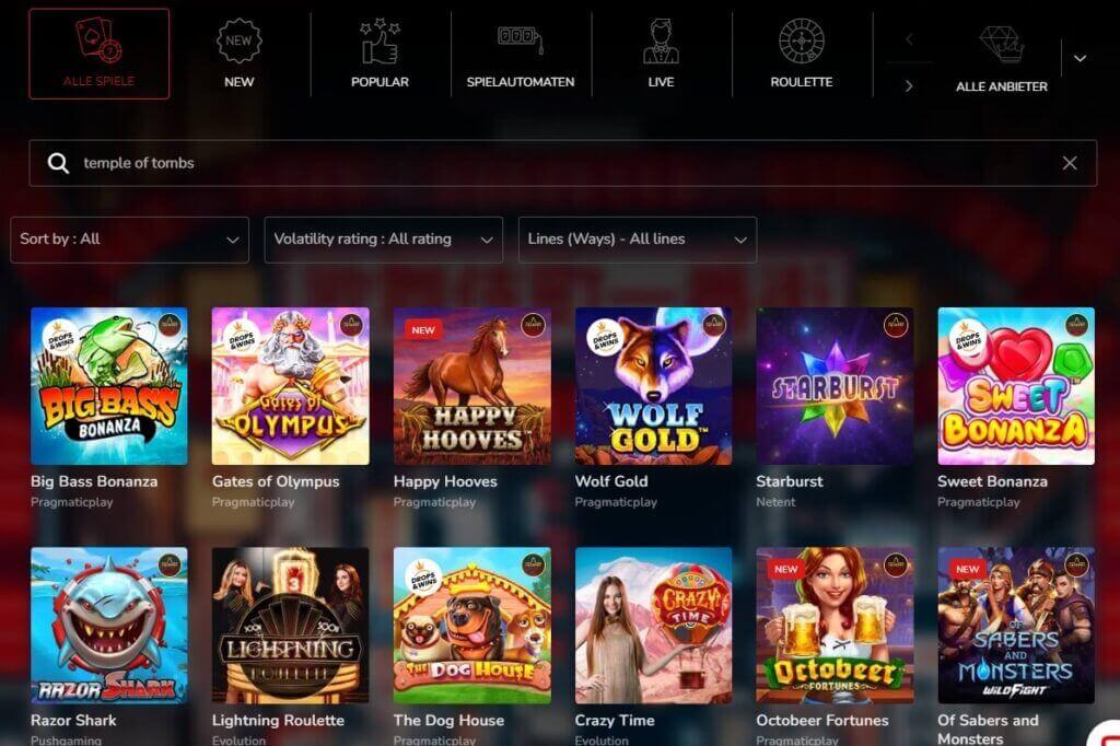 Hier finden Sie alle wichtigen Informationen, die Sie über das Oshi Casino benötigen! Erfahren Sie mehr über Boni, Support, Zahlungsoptionen und vieles mehr >> Jetzt loslegen!