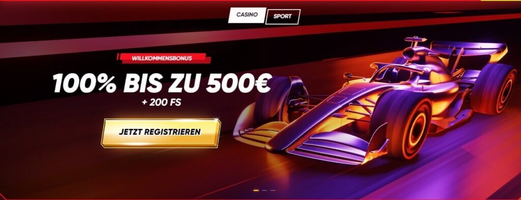 Beginnen Sie mit dem Bonus von QuickWin und holen Sie sich bis zu 500€ plus 200 Freispiele.