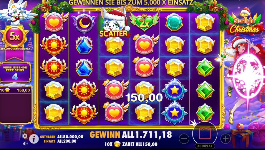 Starlight Christmas Gewinn Starlight Christmas Gewinn