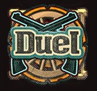 Mindestens drei Duel-Scatters aktivieren 10 Freispiele. Dies ist der Duel at Dawn-Bonus, der mehr Vs-Symbole enthält als das Basis-Spiel.