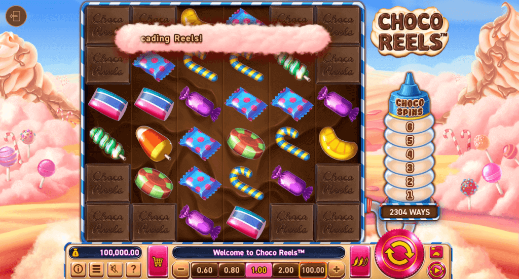 Choco Reels ist ein Online-Slot von Wazdan.
