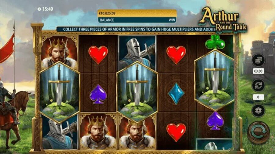 Arthur und der runde Tisch Slot