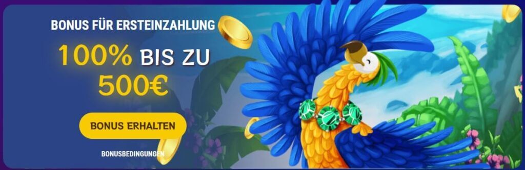Willkommensbonus bei Kakadu