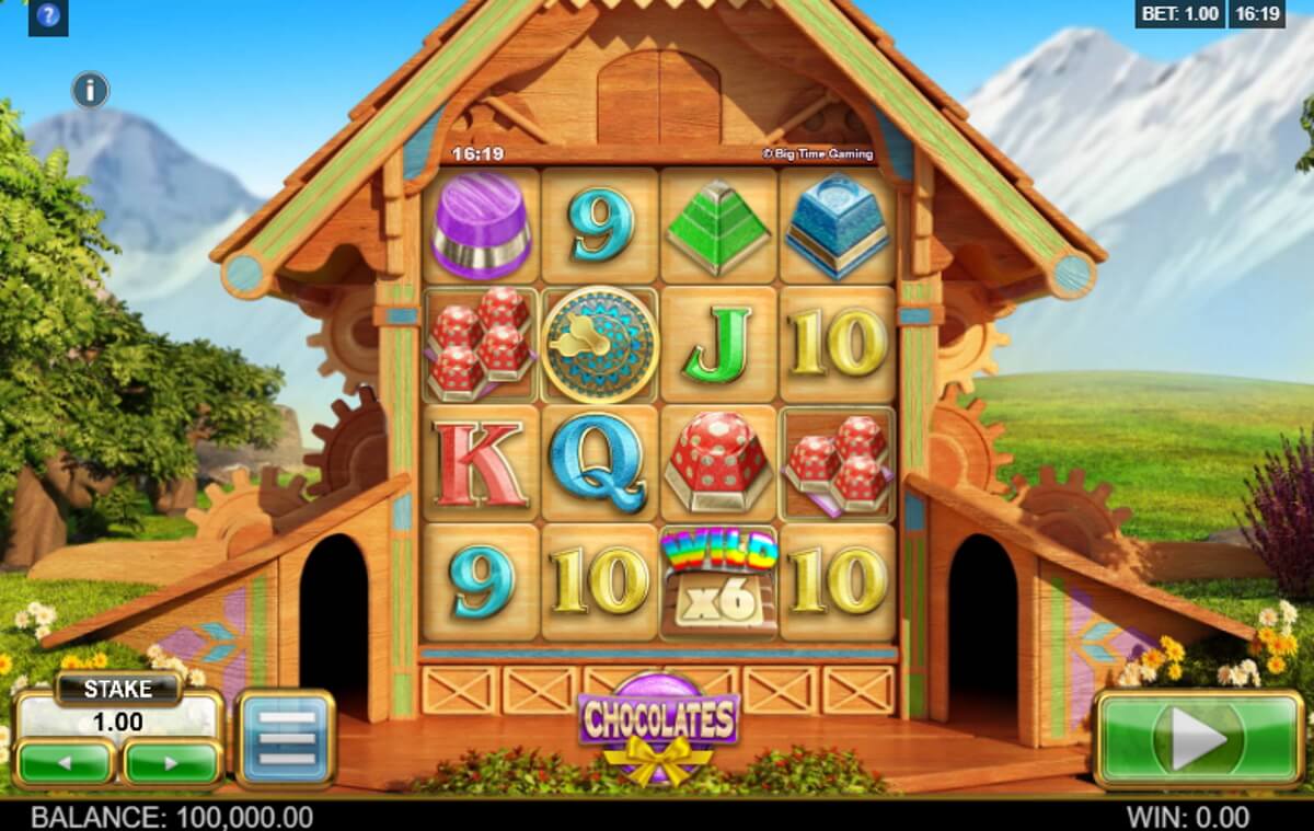 Chocolates Slot Ansicht Chocolates Slot Ansicht