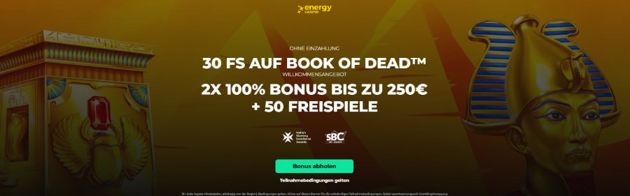 Unsere Leser, also Sie, profitieren von einem <strong>exklusiven Freispiel-Angebot</strong> bei der Anmeldung über unseren Link. Registrieren Sie Ihr Konto und öffnen Sie den Slot <strong>Book of Gods</strong> . Die Gewinne werden als Bonusgeld gutgeschrieben, das Sie <strong>innerhalb von drei Tagen 35-mal umsetzen</strong> müssen. Maximal können Sie 100 € aus diesen Freispielen auszahlen lassen.