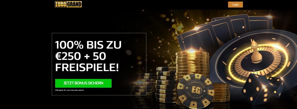 Eurogrand - Willkommensbonus Eurogrand - Willkommensbonus