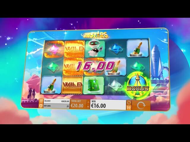 Ticket zu den Sternen - Quickspin Slot