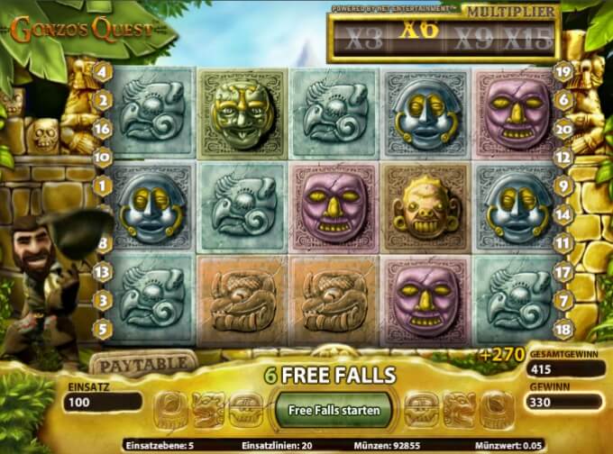 Gonzos Quest Slot Bild Gonzos Quest