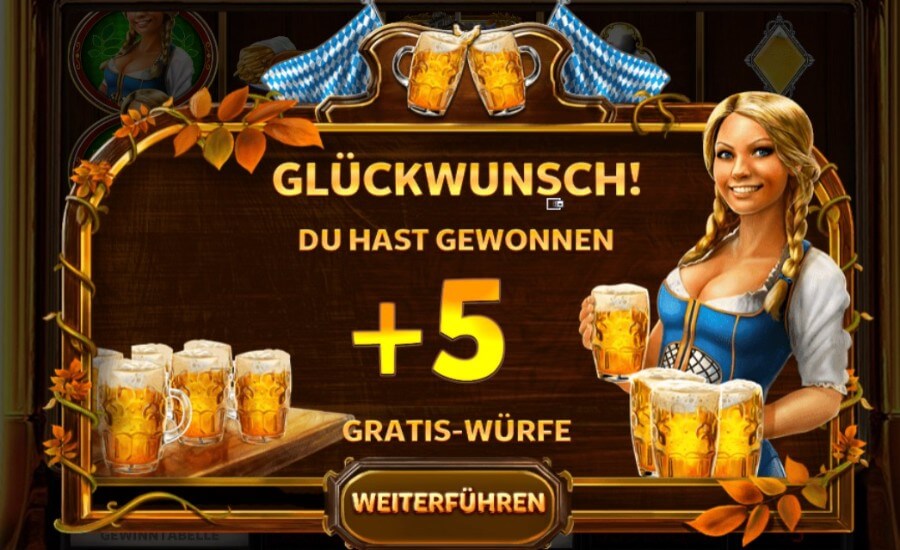 Sie können bis zu 80 Freispiele bei Heidi auf dem Oktoberfest gewinnen.