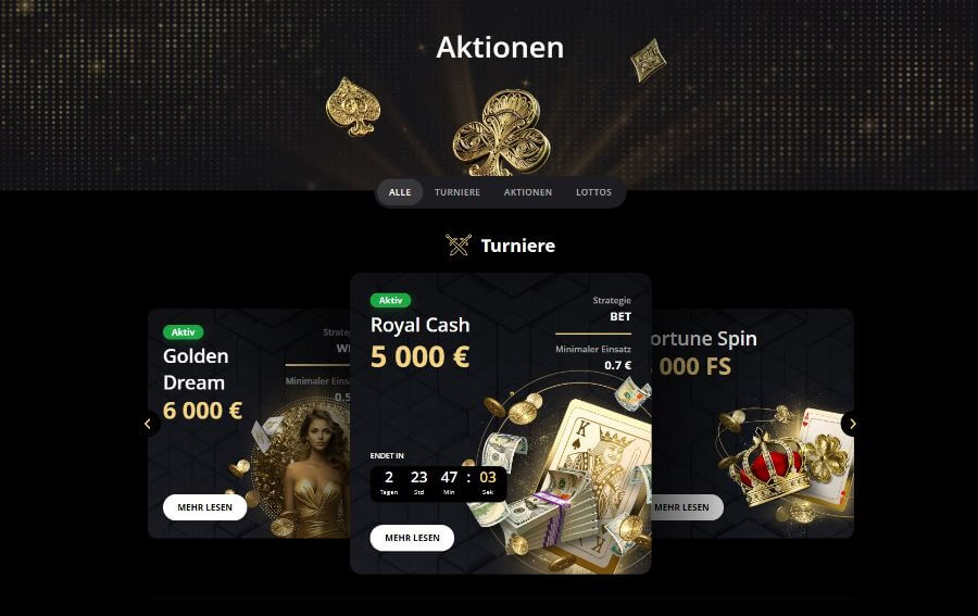 Eine hervorragende Bonusoption im Lex Casino wartet auf Sie.