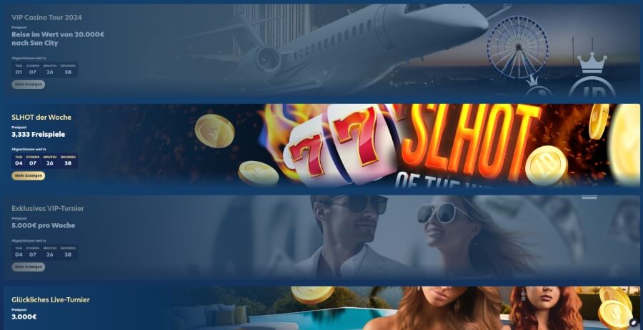 LuckyDreams Turniere