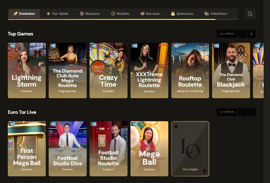 Dieses Bonusprogramm im Lucky Ones Casino wird Sie möglicherweise sehr überraschen. Die Plattform macht nicht nur einen exklusiven Eindruck, sondern überzeugt auch mit der Eleganz des