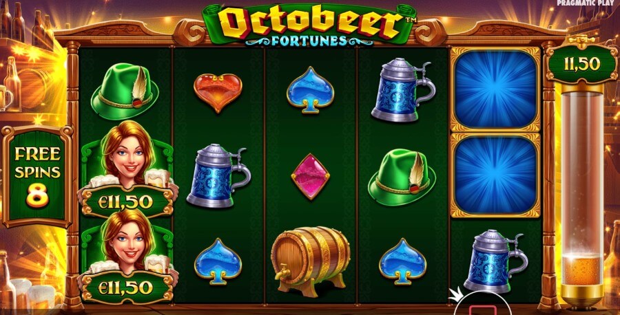 'Octobeer Fortunes' Freispiele Wild-Symbol