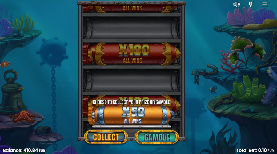 Die Gamble-Funktion bei Razor Returns.