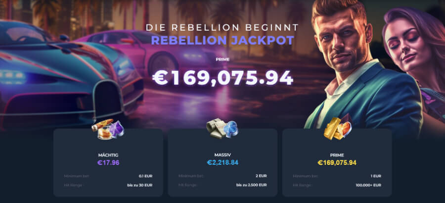 Rebellion VIP-Programm / Loyalitätsprogramm.