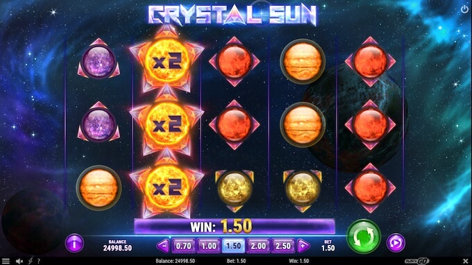 Kristallsonnen-Bonus-Slot Bild Kristallsonnen-Bonus-Slot