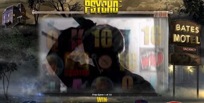 Psycho Slot visuelle Gestaltung Bild Psycho