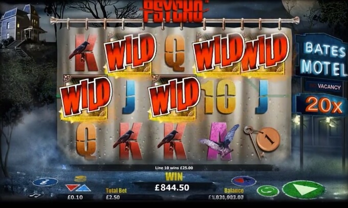 Bild Psycho Slot Bonus Bild Psycho Screenshot