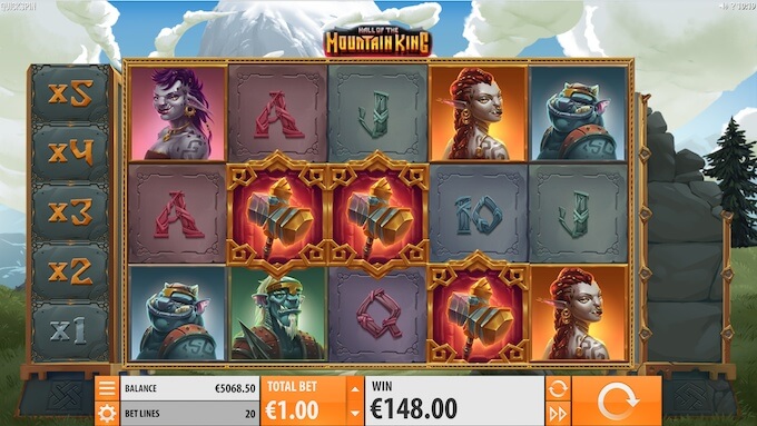 Hall of the Mountain King Slot Bild Hall of the Mountain King Slot