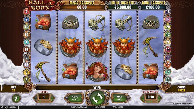 Hall of Gods Slot Bild Hall of Gods Slot