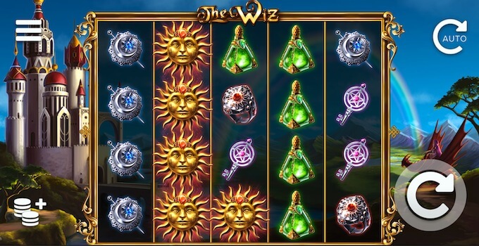 The Wiz Spielautomat Bild The Wiz Spielautmat