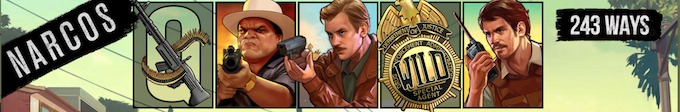 Narcos Slot Banner Bild Narcos Slot Banner