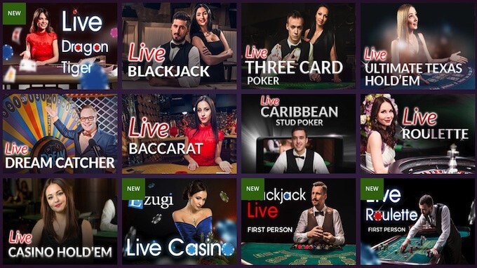 Malina Casino Live Tischspiele Malina Casino Live Spiele