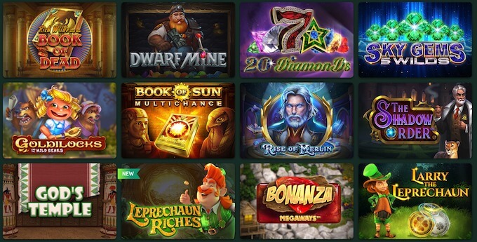 Casinia Slot Auswahl Casinia Slots