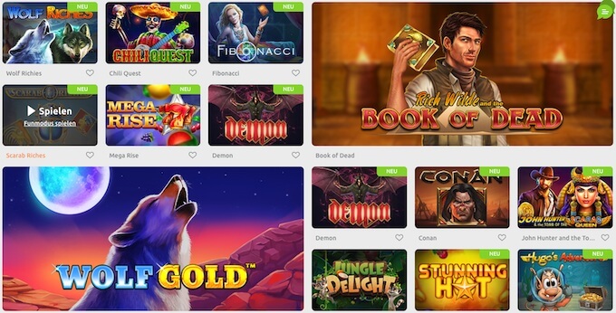 Cadoola Casino Spiele Auswahl Cadoola Casino Spiele