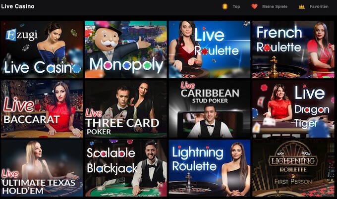 Librabet Casino Live Spiele Librabet Casino Live