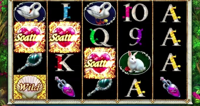 Venus Slot Spielfeld Bild Venus Slot Spielfeld