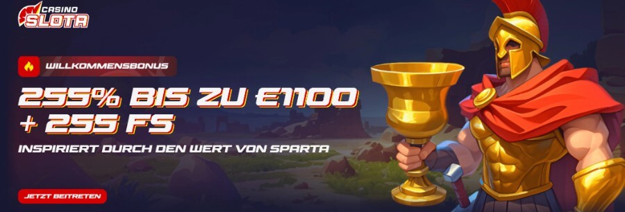 Slota Willkommensangebot