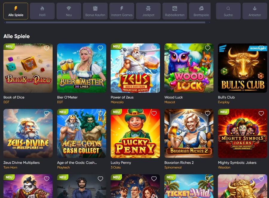 Spinline Casino – Übersicht über alle Lizenzen.