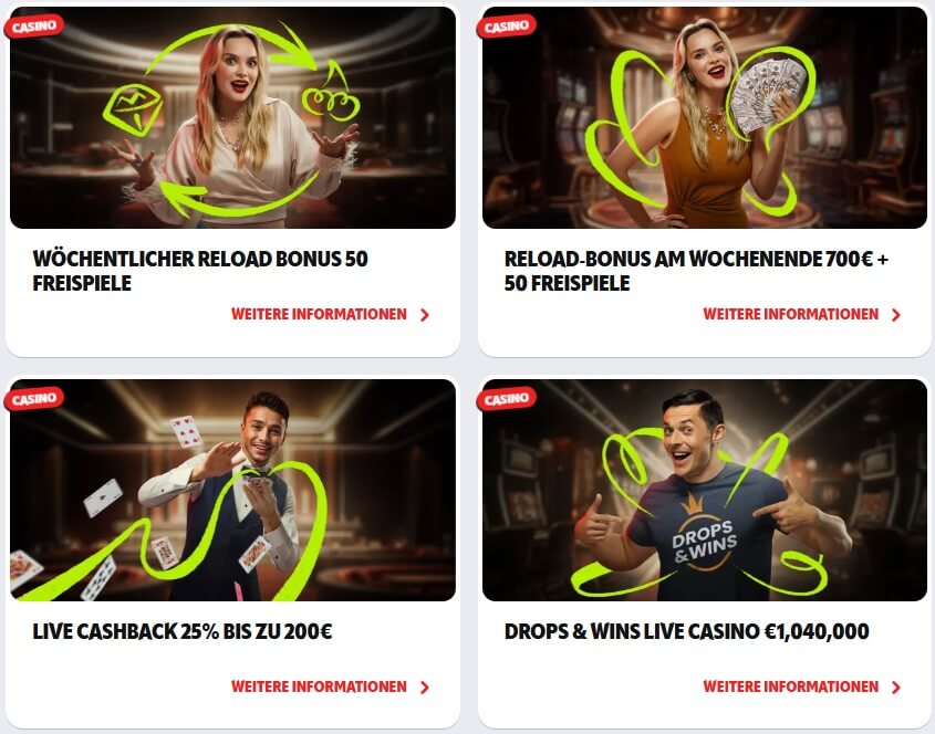 Im SupaBet Casino findet jeder Spieler einen passenden Bonus für seinen Geschmack.
