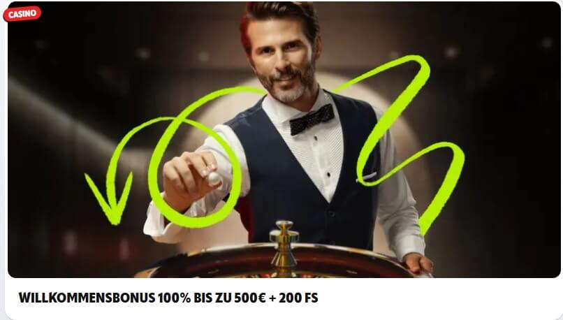 Der Willkommensbonus von SupaBet ist speziell für Ihre erste Einzahlung gedacht.