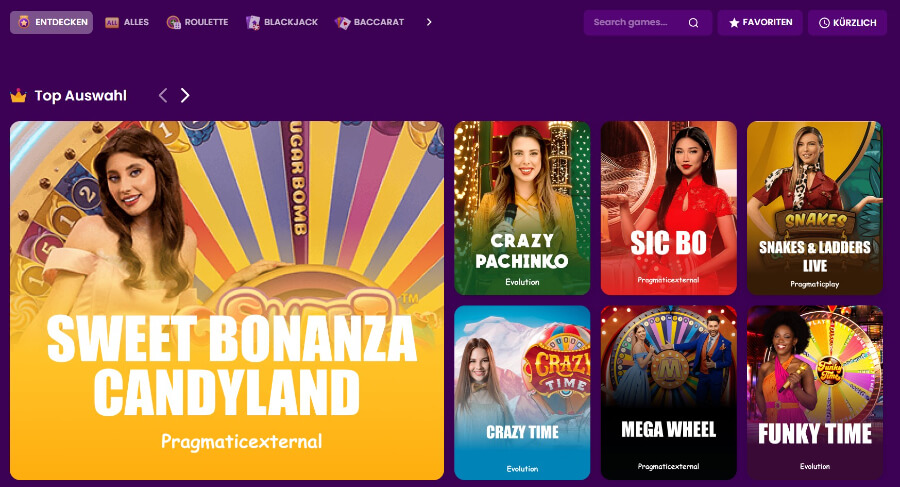 Im TrustDice Casino spielen Sie in einem sicheren Umfeld. Neben einer gültigen Lizenz und geprüften Spielen bekannter Anbieter haben Sie die Möglichkeit, den Blockchain-basierten Zufallszahlengenerator selbst zu testen. Der Erfolg des Casinos spricht für sich – seit 2018 gehört diese Krypto-Spielhalle zu den gefragtesten und angesehensten ihrer Art.